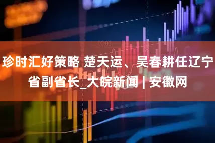 珍时汇好策略 楚天运、吴春耕任辽宁省副省长_大皖新闻 | 安徽网